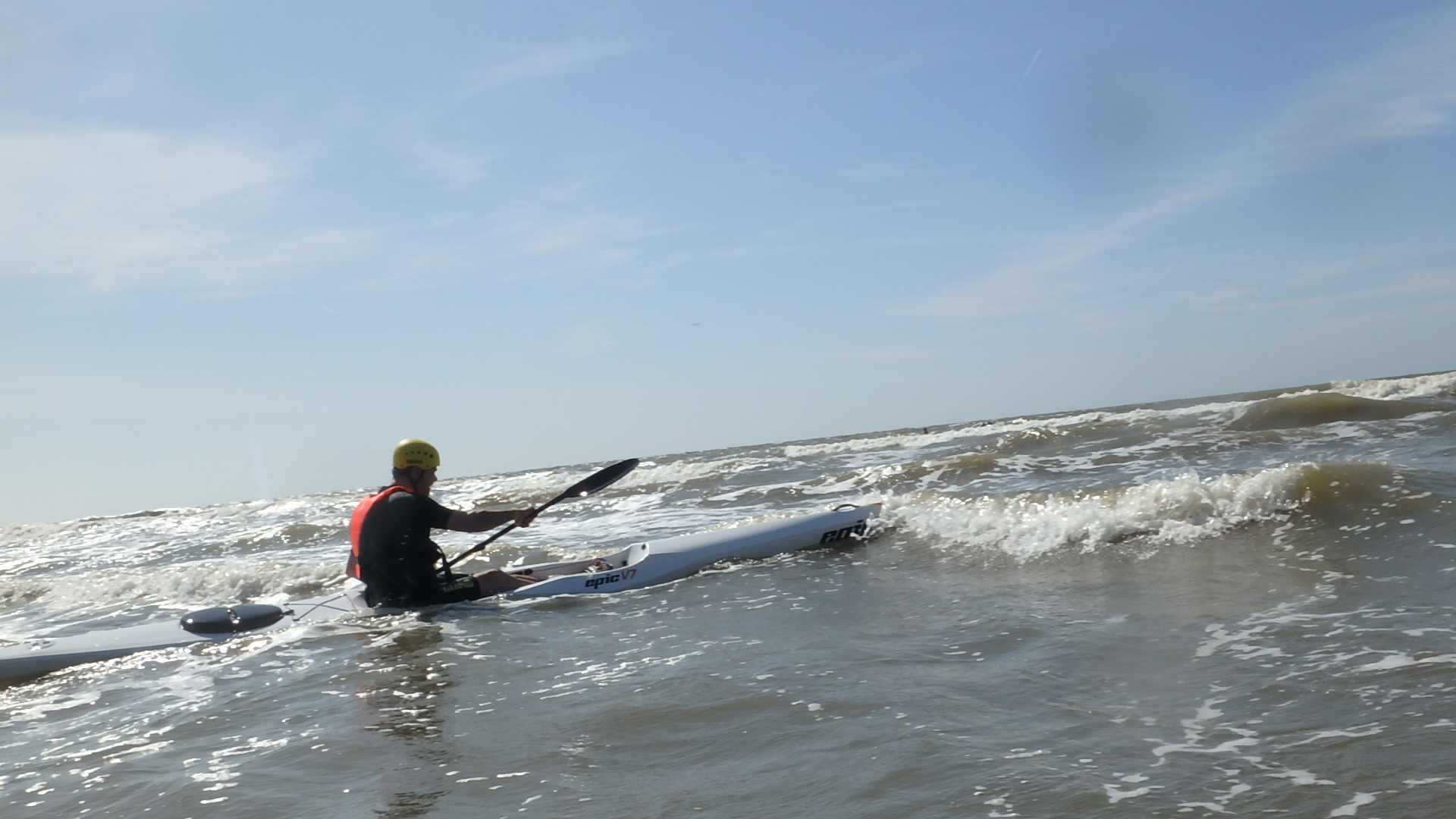 surfski branding clinic catricum aan zee - surfskistart.nl