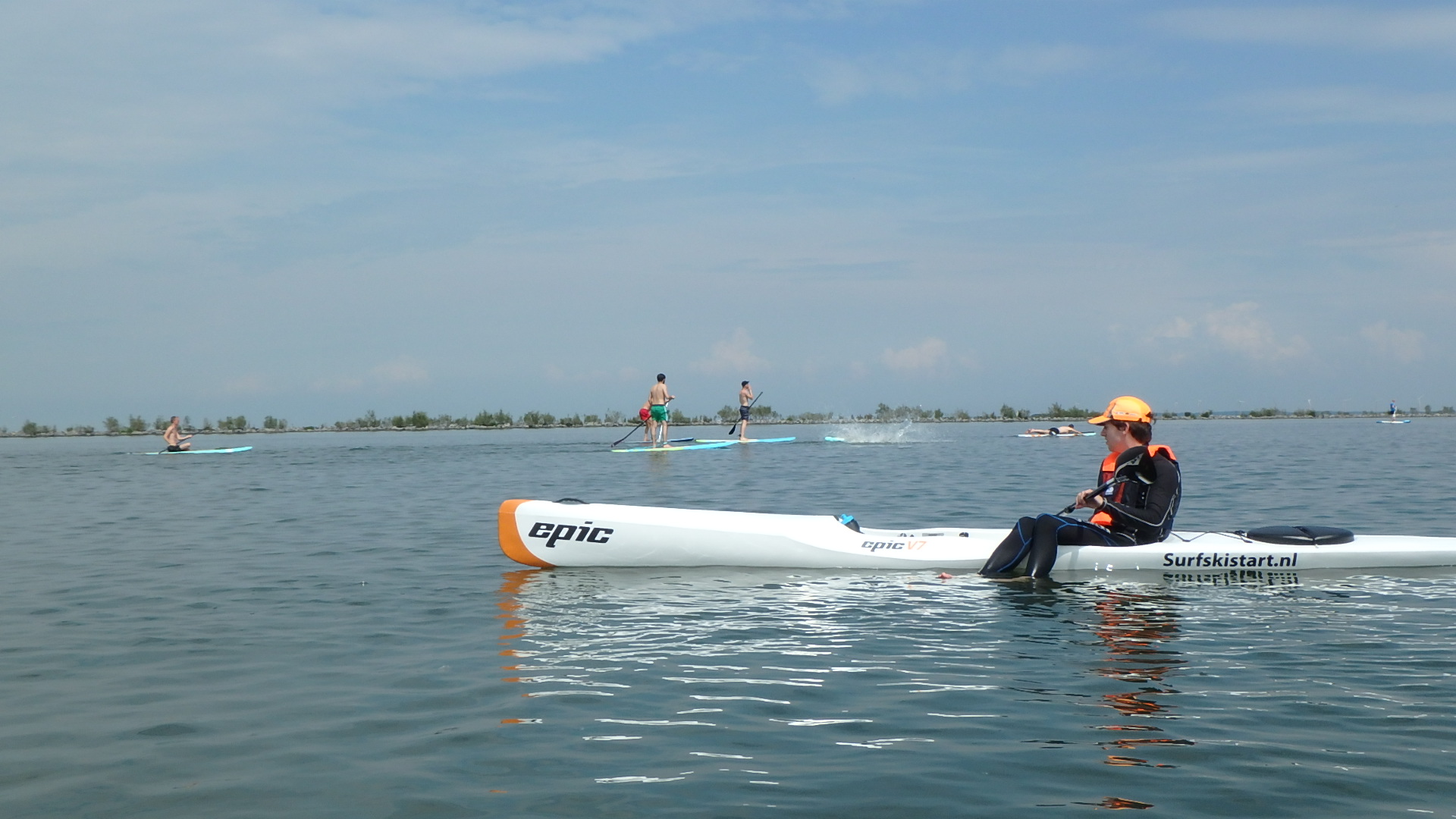 Kennismakingscursus Surfski & peddeltechniek op IJburg